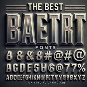 Best traktor font special characters