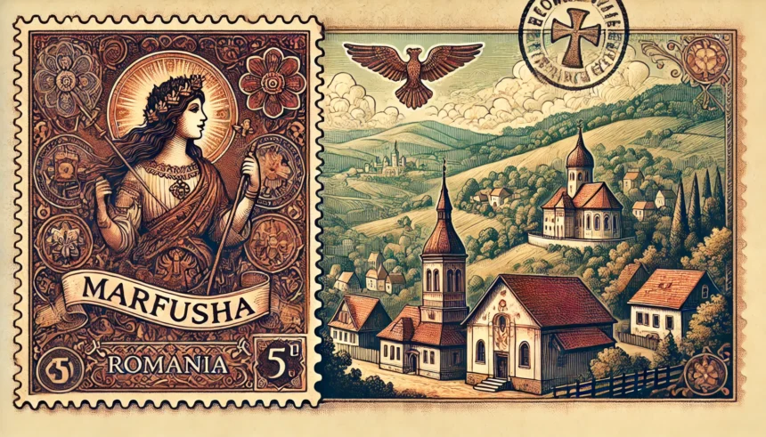 Marfusha Romania Stamp