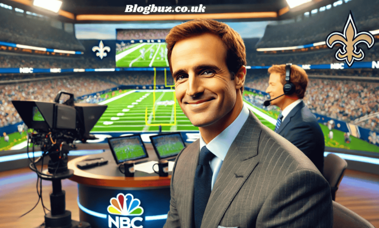 Drew brees makes his nbc debut, internet amazed by his new hair